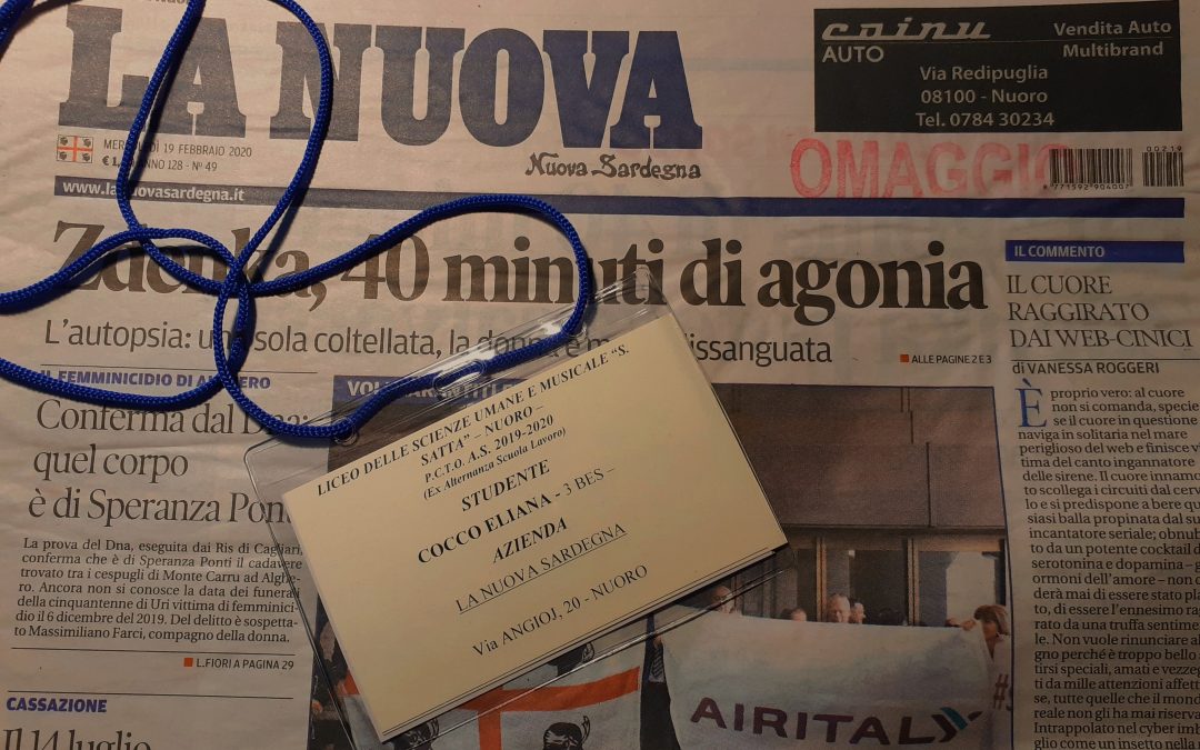 Alternanza scuola-lavoro alla Nuova, un’esperienza indimenticabile