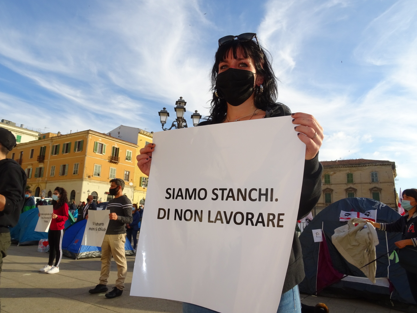 IVAN NUVOLI – Manifestazione esercenti locali ristorazione piazza d’Italia